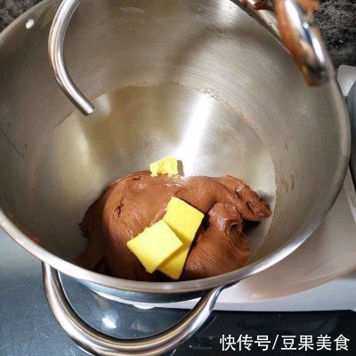 模具|老面法??可可毛线球面包