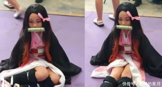 小姐姐|玩cosplay小学生才是真大佬,躲过了血小板,却被雪女圈了粉