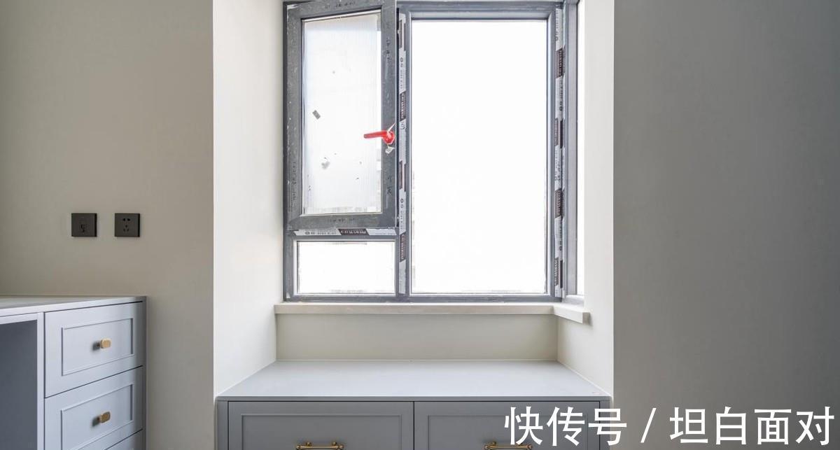 收纳|业主觉得飘窗鸡肋,决定把3个全改掉,收纳+休闲,一个比一个实用