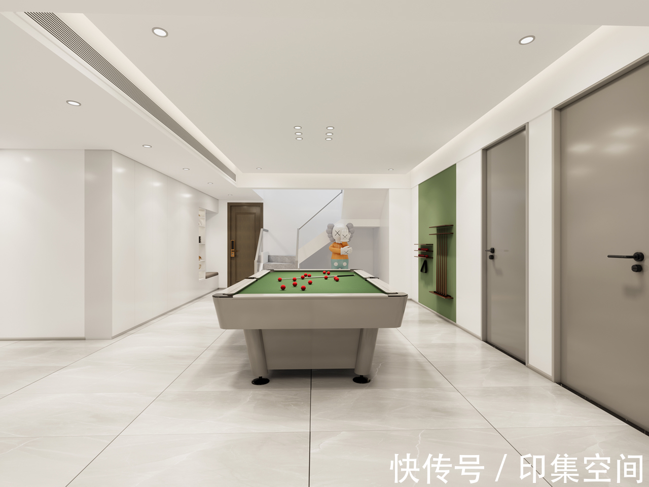 装修设计|鹿山台底跃370㎡现代极简风装修设计