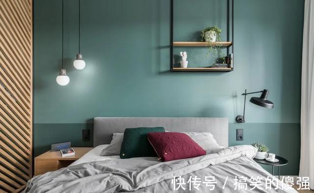 布艺沙发|108㎡现代简约风三室装修，用这样的木格栅做隔断，好美呀