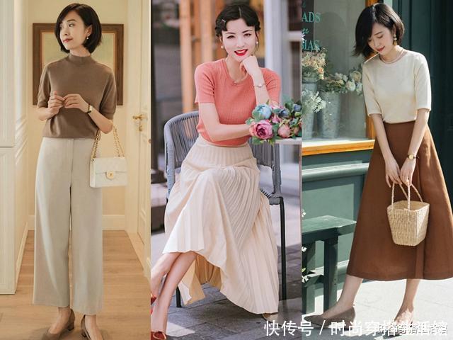 气质|中年女人穿衣别太老气,掌握这4个搭配技巧,减龄又显气质