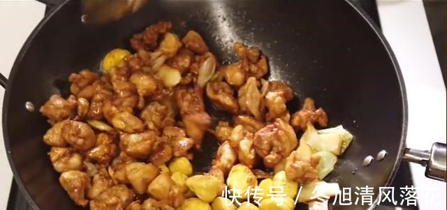 这种板栗烧鸡做法你绝对没吃过,口味厚重,香气扑鼻,味道好极了!