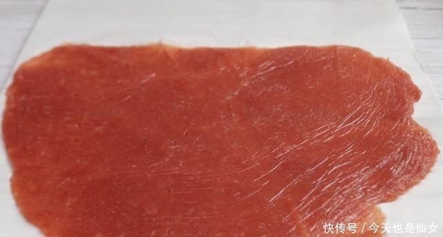 十足|猪肉脯做法原来这么简单!鲜甜咸香,嚼劲十足,好吃卫生无添加