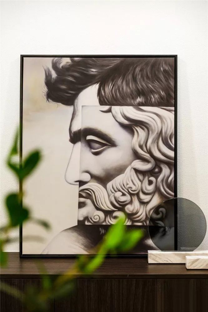 115㎡现代简约风，黑白灰气质高级！朋友却吐槽：像酒店