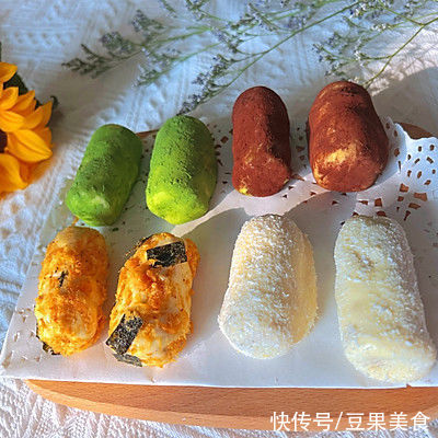 抹茶|隔壁小孩都馋哭了的彩色奶酥
