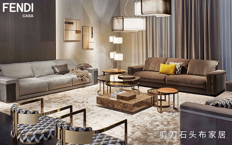 边桌|FENDI CASA，从顶级奢侈品走出来的进口家具品牌
