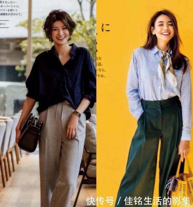 直筒裤 这3条裤子,可以搭配出整个秋天的造型,每天出门不烦恼!