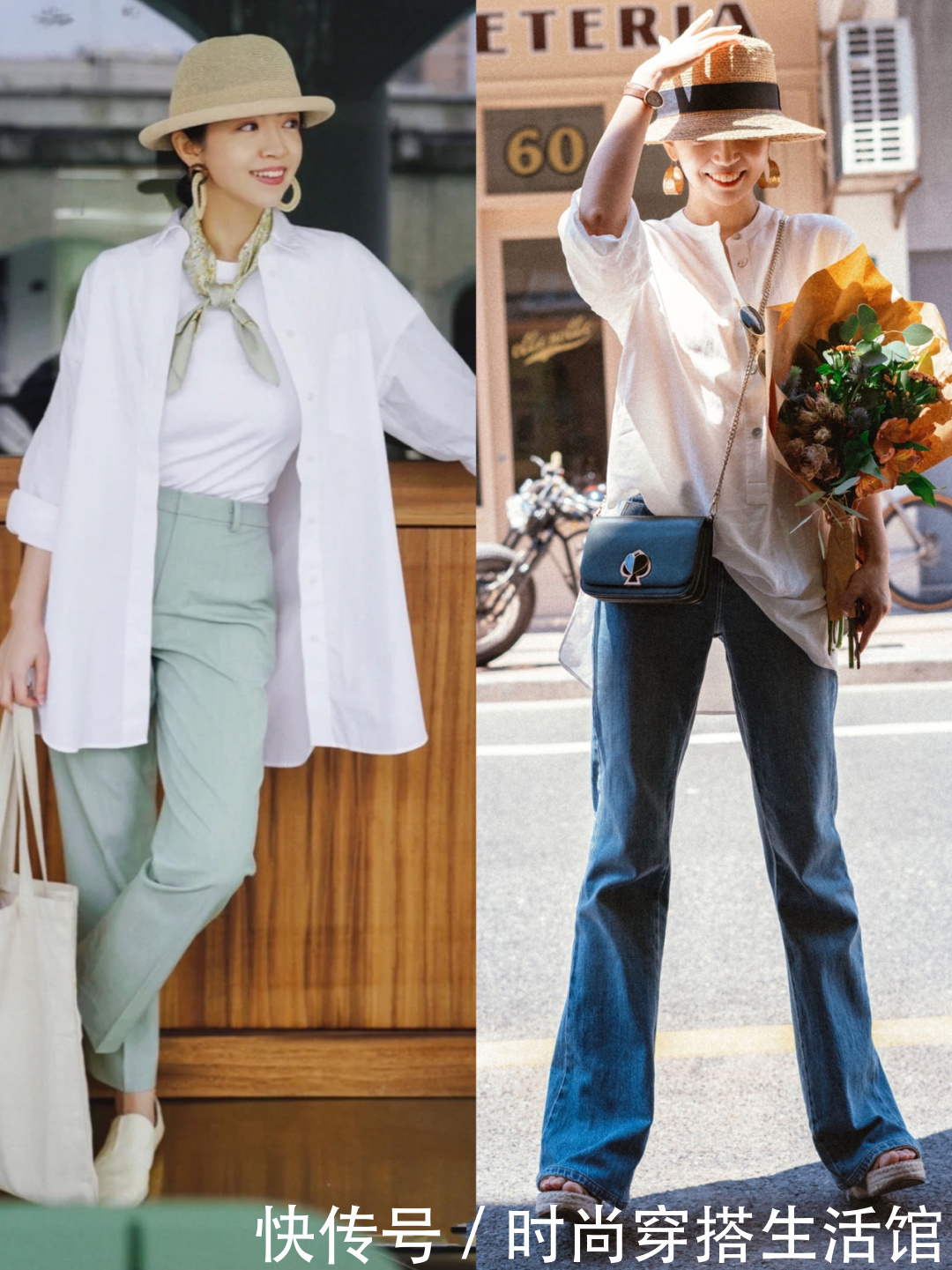 忽冷忽热穿衣太难?跟着这位博主这样穿,时髦气质又出众