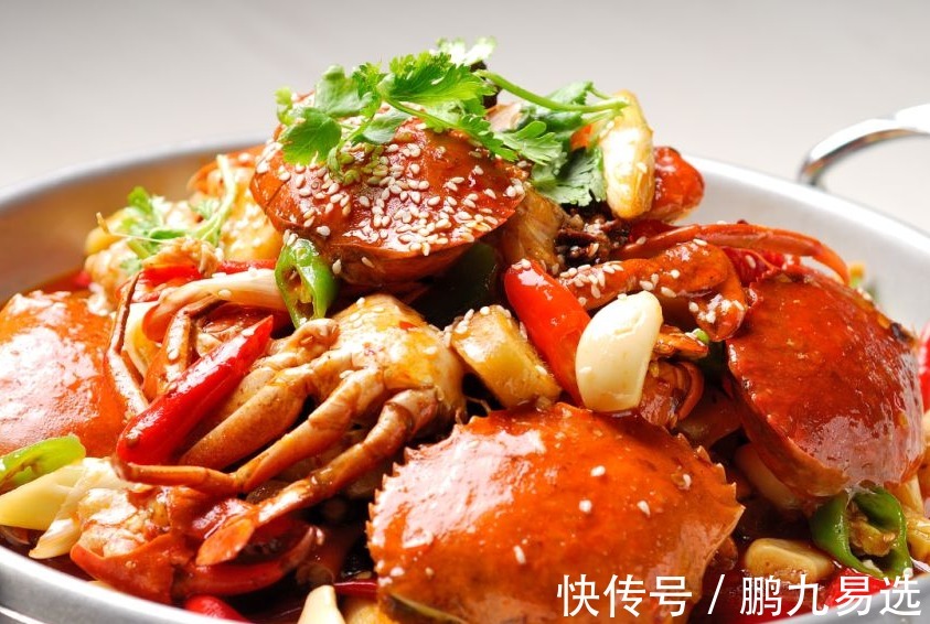 小白也会做的香辣蟹,横行餐桌的蟹子,鲜辣入味只差这一招