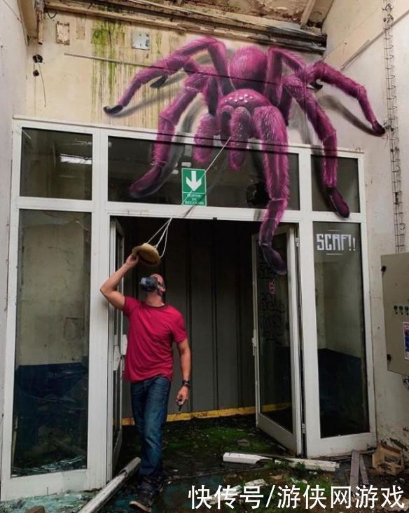 涂鸦$令人惊叹的错觉体验!30个逼真的街头涂鸦艺术太神奇