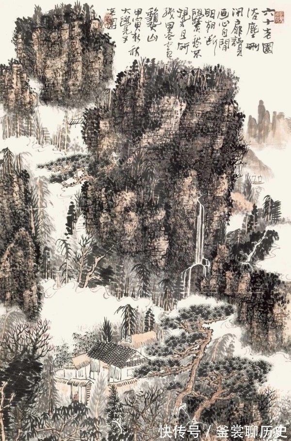 中国书画&他是近代的收银员画家,李可染看了他画展两次,每一次都痛心遗憾