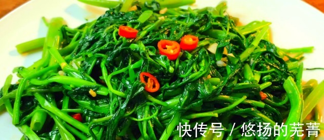 空心菜|它是天然“碱性蔬菜”，钙是西红柿12倍，7月正当季，遇到别错过！