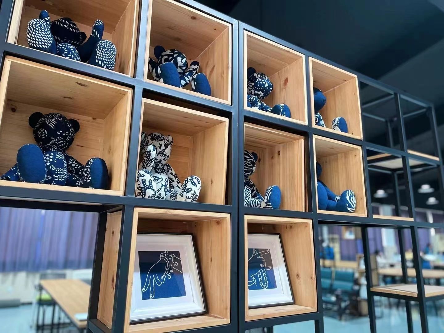 银线生花！蓝布之上，创意“生花”！