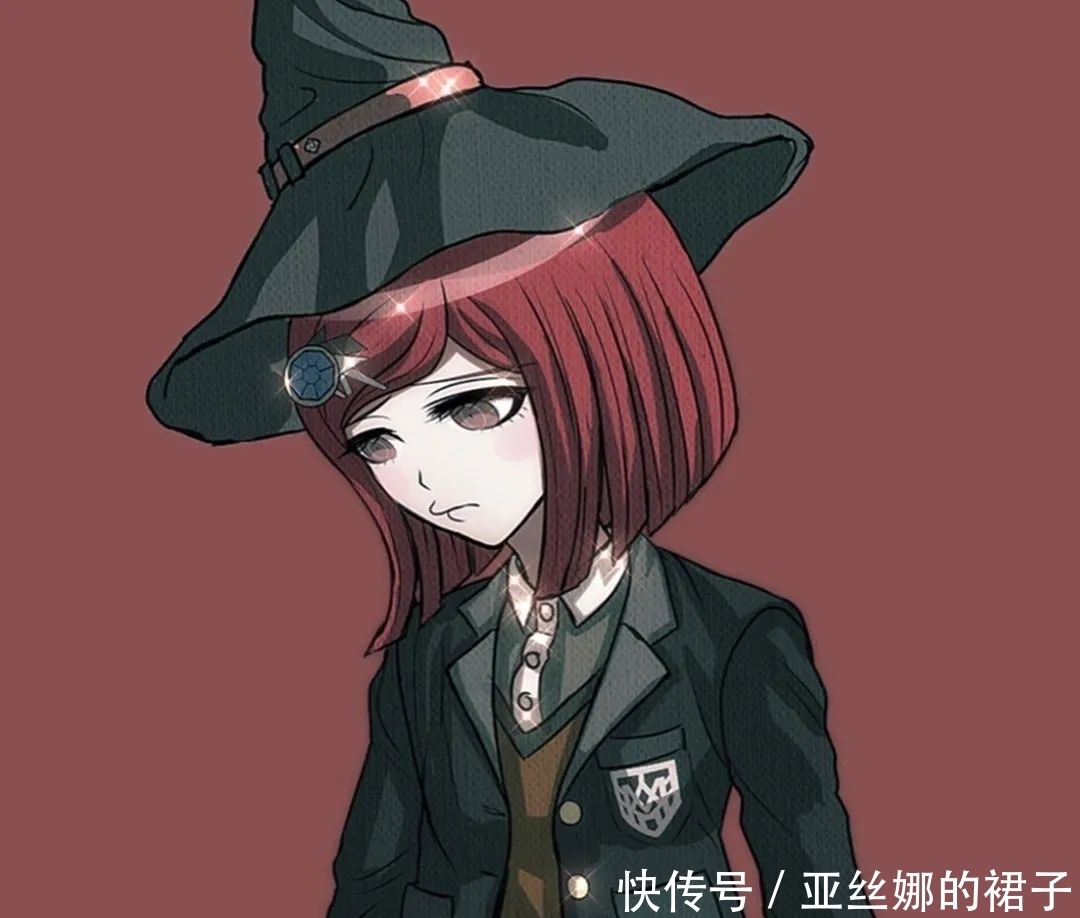 《弹丸论破》梦野秘密子,为数不多活下来的成长系角色,动漫头像