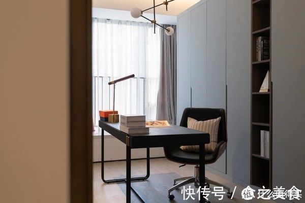 书房|他家190㎡,坚持拆掉一面墙,装修后,满屋子的高级感,藏不住了