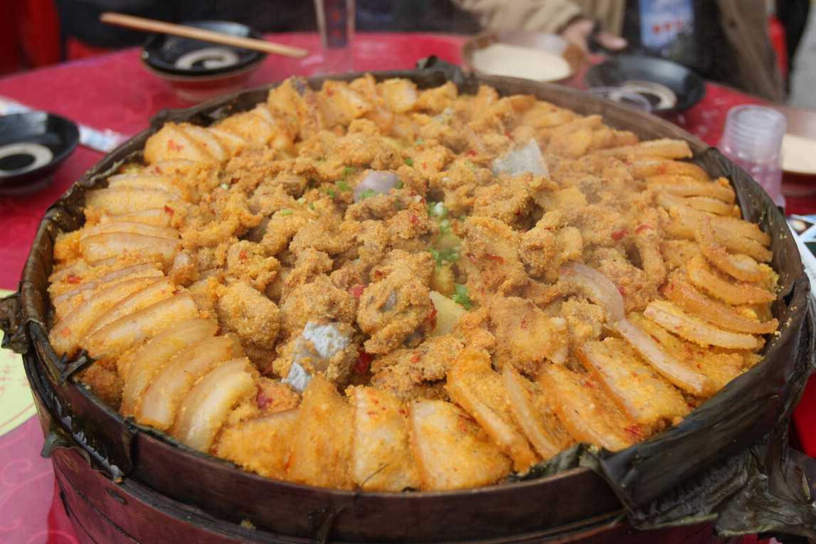 入味|粉蒸肉不能直接上锅蒸,学会2个技巧,五花肉酥烂入味不夹生