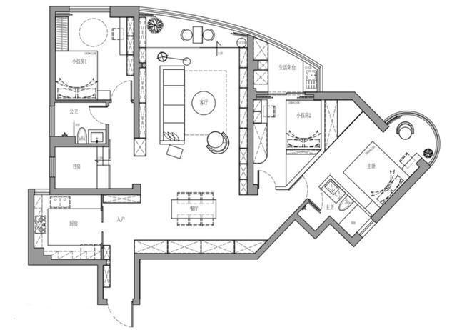 柜子|越来越多人给客厅设计柜子,沙发离墙摆放后,真的超实用