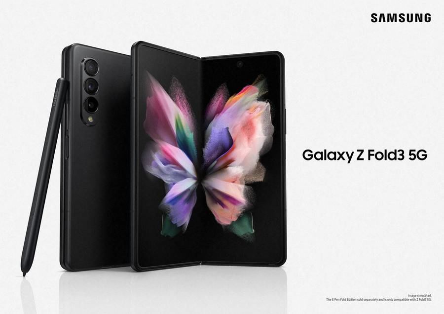 三星g搭载屏下摄像技术 三星Galaxy Z Fold3 5G发布