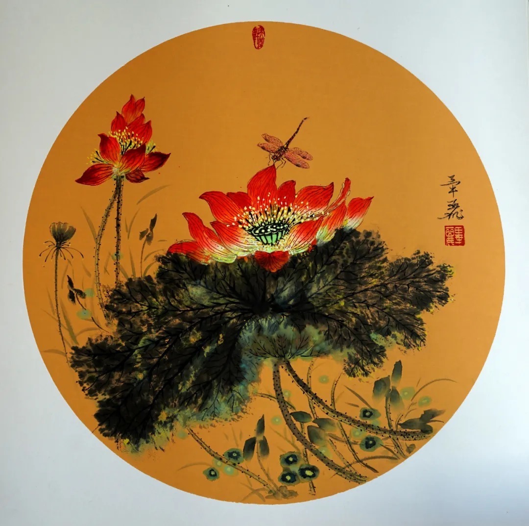 美国世界艺术家协会!艺术家毕丽国画作品赏析