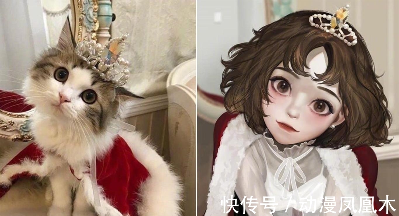 二次元化|当动物被画师二次元化,可盐可甜可帅气,还是纸片人更让人心动