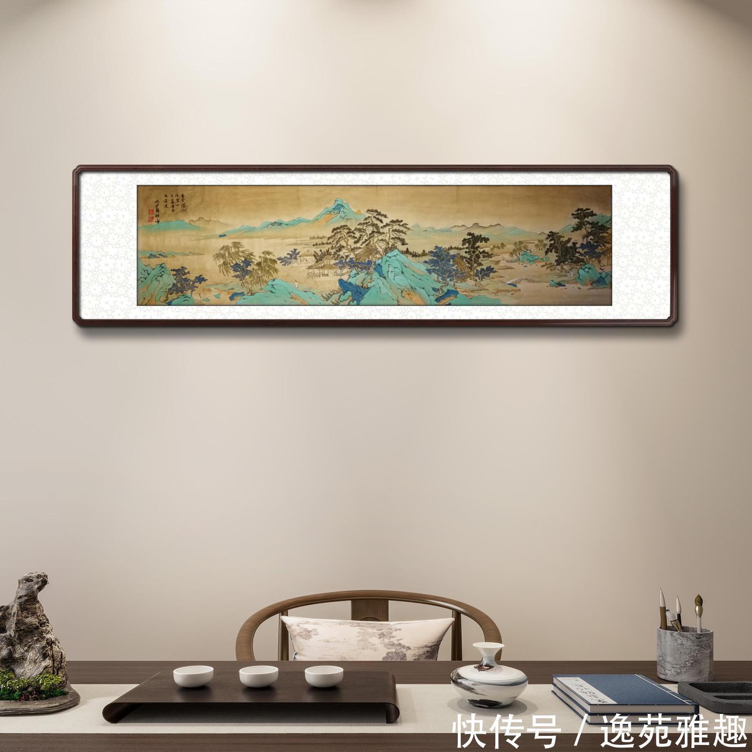 古典#「作品欣赏」山里人的水墨丹青,古典山水传承画家游海作品赏析