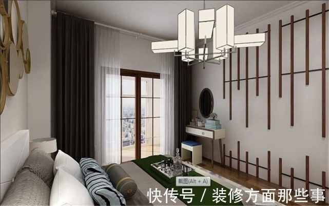 力天装饰公司|139㎡三室一厅老人房装修,现代感十足,安全舒适