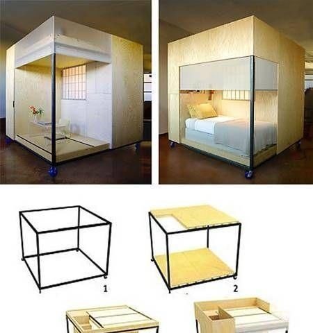 复式|朋友买套层高4米5的复式，又在家里砌套房，层高再高都能浪费了