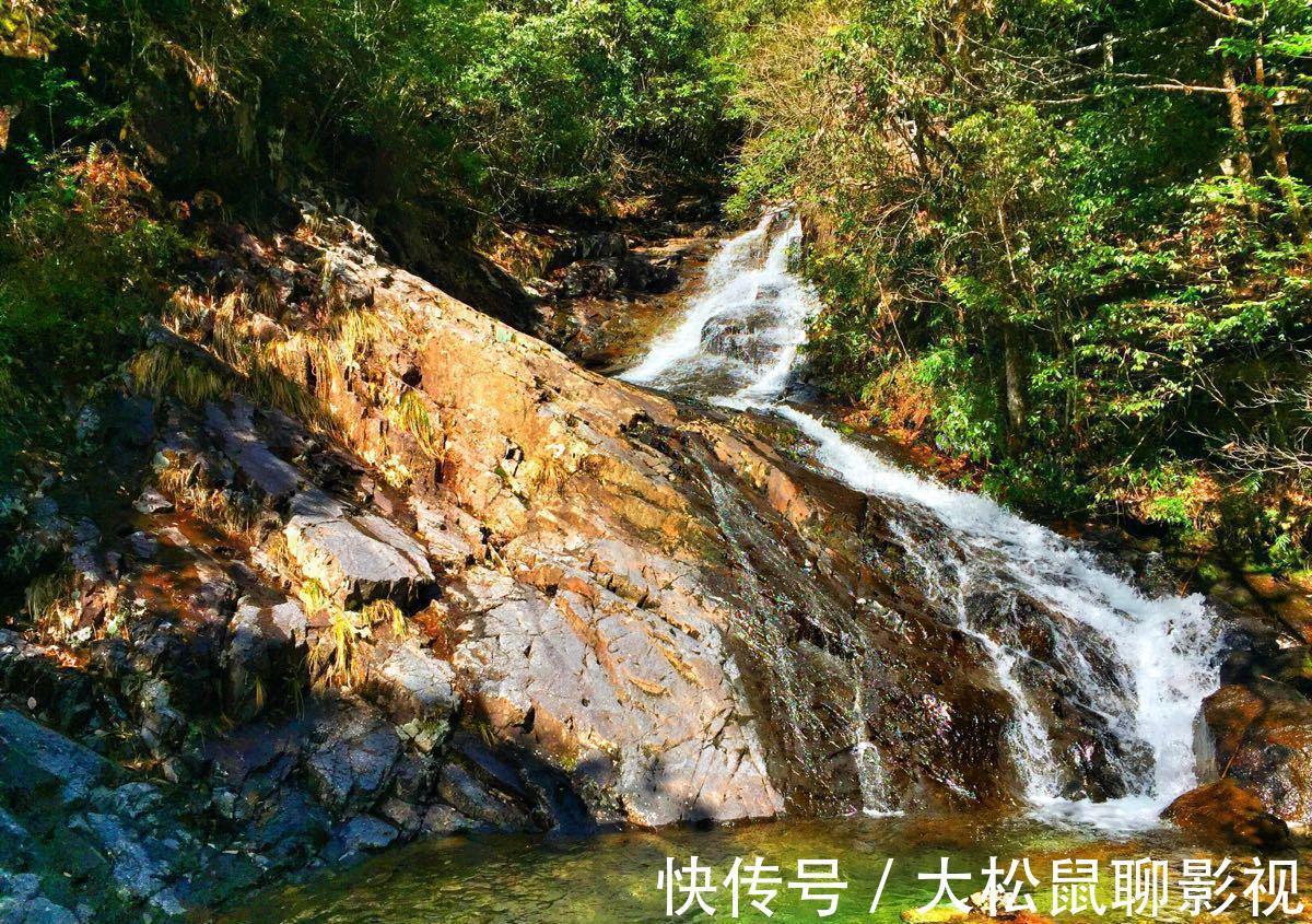 瀑布|浙江第一名山，素称“三江之源”，游客都说：景色不输华山黄山