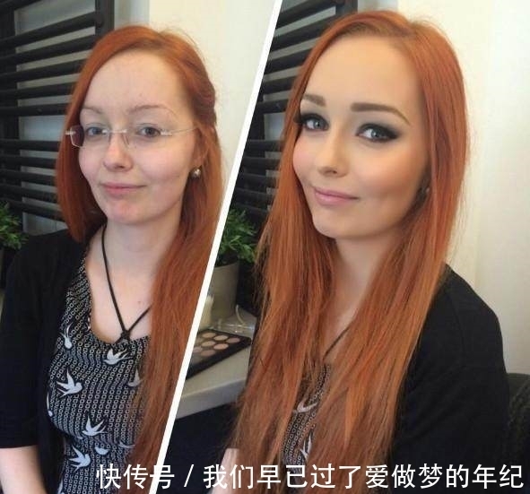 妹子|妹子化妆前后有多大区别?那些图片使你自己的眼睛情绪失控