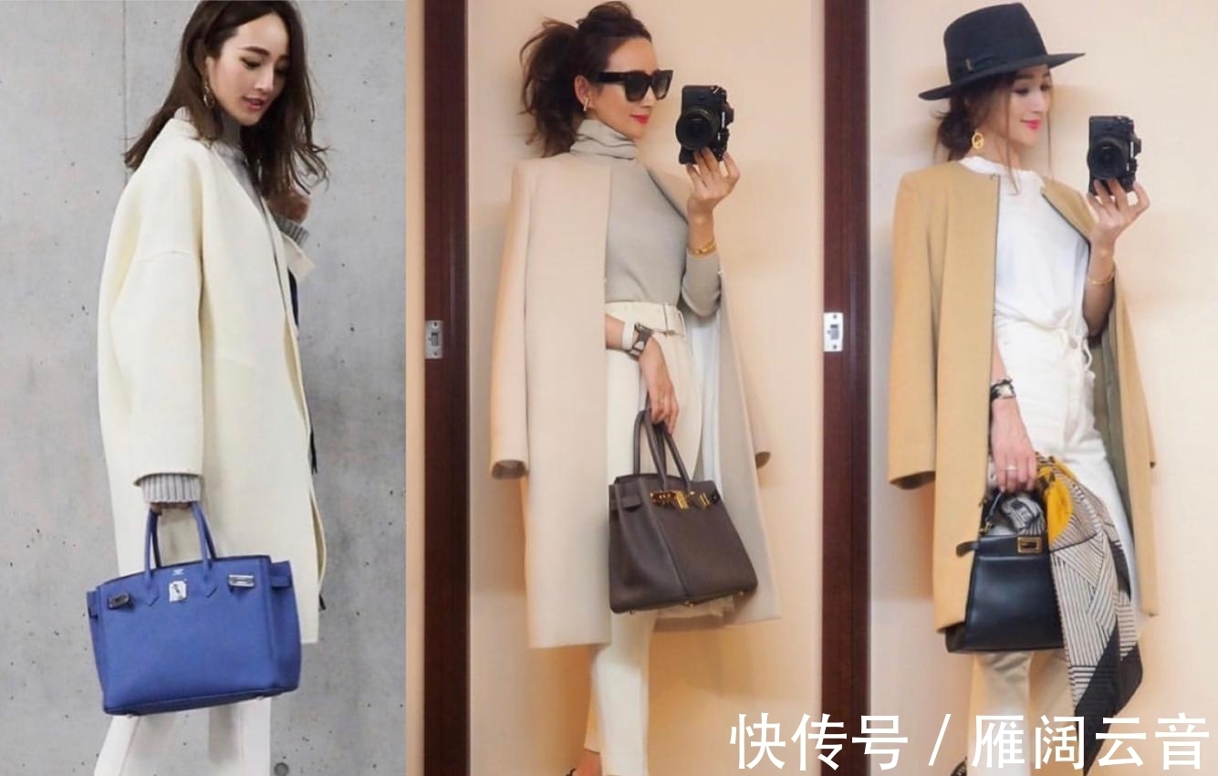 阔腿裤|想要穿得舒服又好看,一定少不了大衣,这位博主的搭配值得借鉴