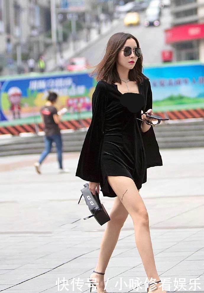 搭配|街拍:职场女性搭配高跟鞋,简洁干练气场超强