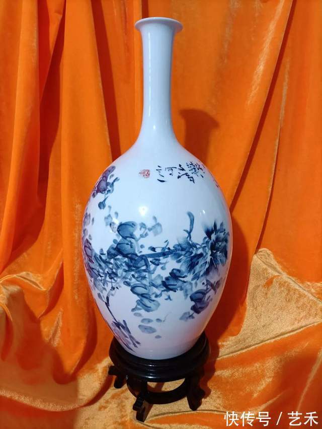 刘文祥&“瓷”时无声胜有声,刘文祥瓷器国画作品欣赏