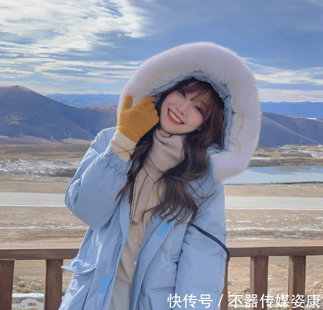 羽绒服|几套小个子女生的羽绒服穿搭,美爆一整冬!