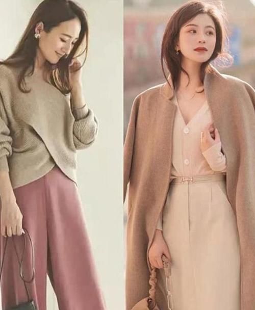 少穿瘦腿裤搭大衣，多穿卫衣+裙装，很减龄