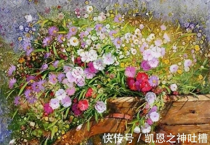 画家|沉寂20年，她用鲜花诠释爱意，仅仅看了10次而已