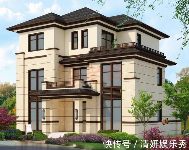 住宅|老爸选了2套自建房图纸,一套新中式,一套现代风,哪套更合适?