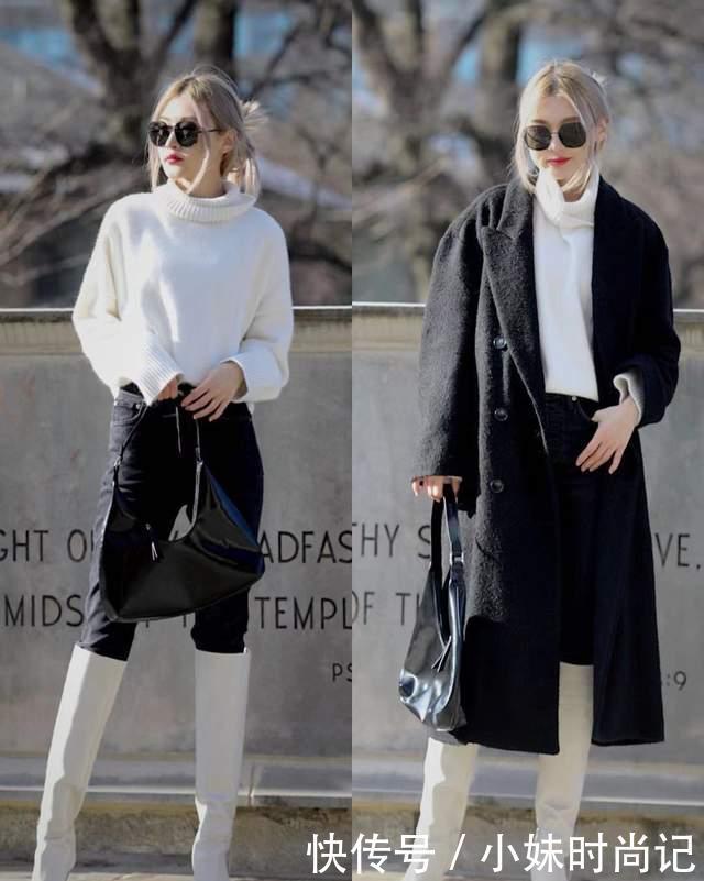 冬季“毛衣”搭配太好看了! 无论内搭还是外穿, 都优雅显气质