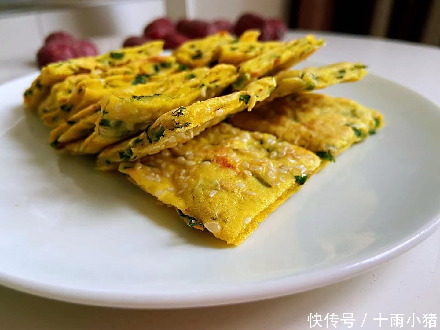 比油条包子好吃的早餐饼,5分钟出锅,我家一周吃3次,太香了!