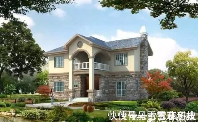 真石漆|6套小户型农村别墅,精挑细选的爆款图纸,随便建一套都出彩