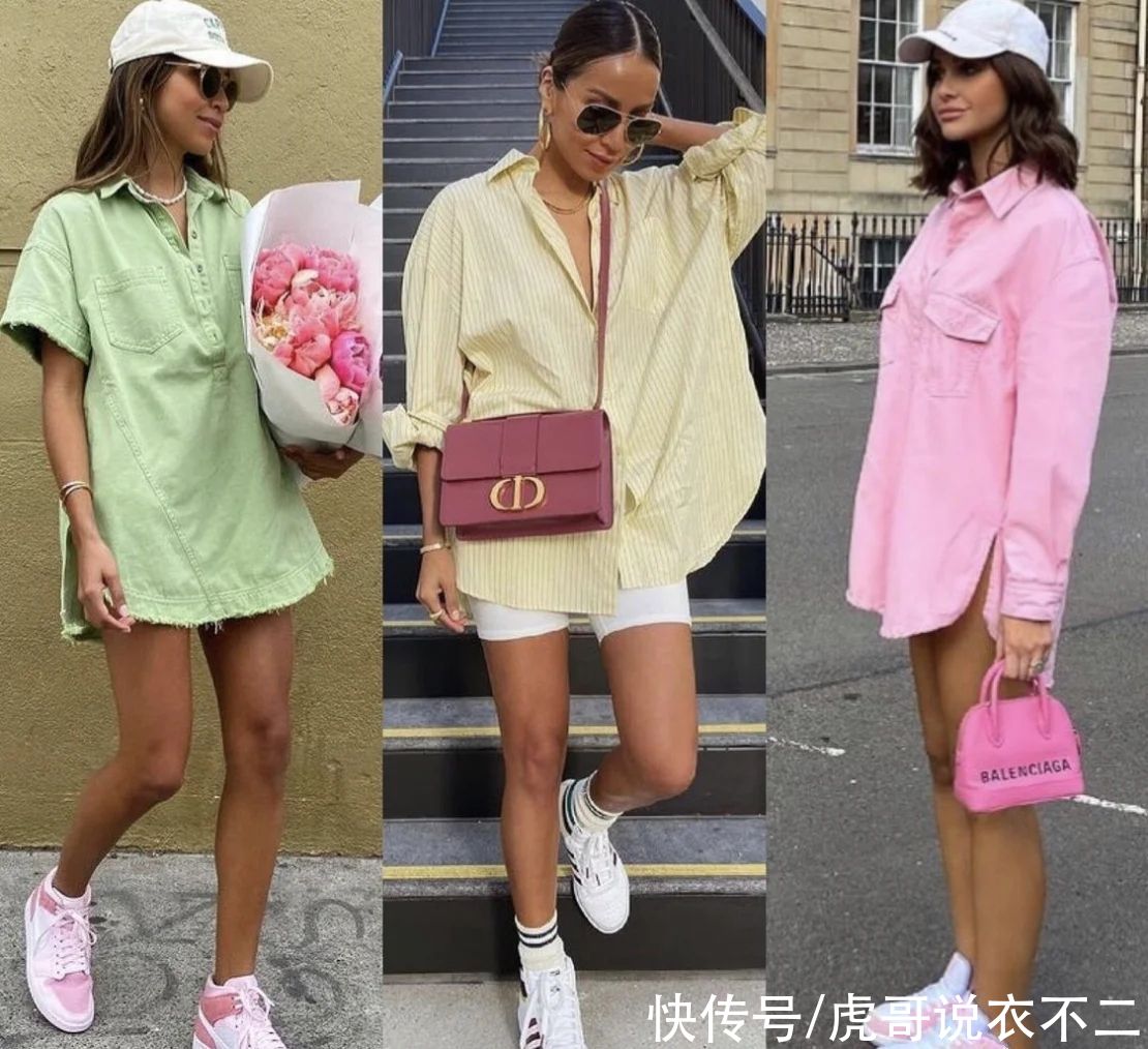 配色|中年女人夏季别总穿阔腿裤，掌握这4个技巧，短裤也能穿出潮流范