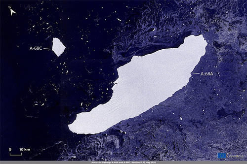 脱落 3年前从南极脱落的冰川，即将和岛屿相撞，会带来什么后果？