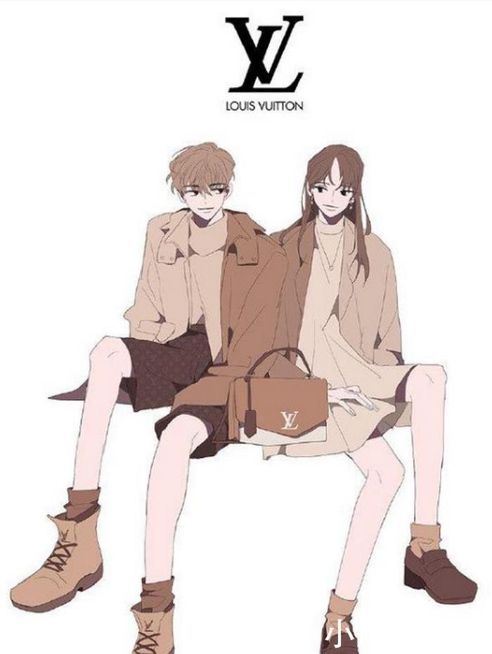 知名品牌拟人化,路易威登设计成双生子,耐克身材让人羡慕
