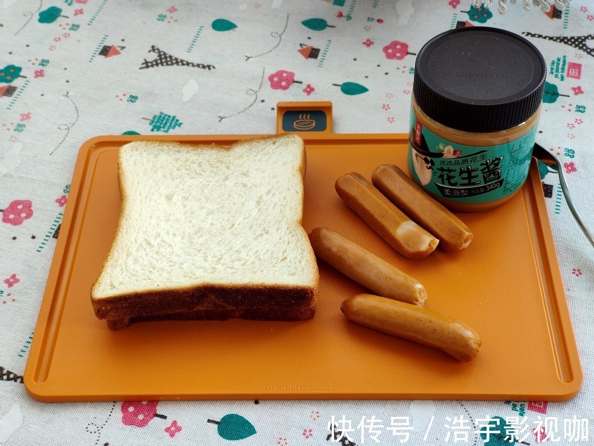 司卷|简单快手的花生酱吐司卷，10分钟就做好，好吃又营养