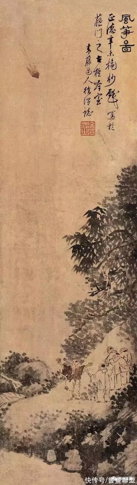 花鸟画$写意鼻祖:花鸟画——徐渭