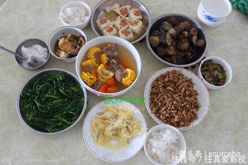 萝卜干|婆婆做的晚餐只需一小时,五菜一汤不足40元,有荤有素简单美味