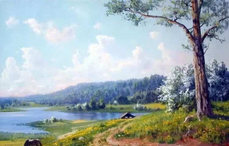 笔下|4位俄罗斯油画家笔下的绝美风景,带大家一饱眼福