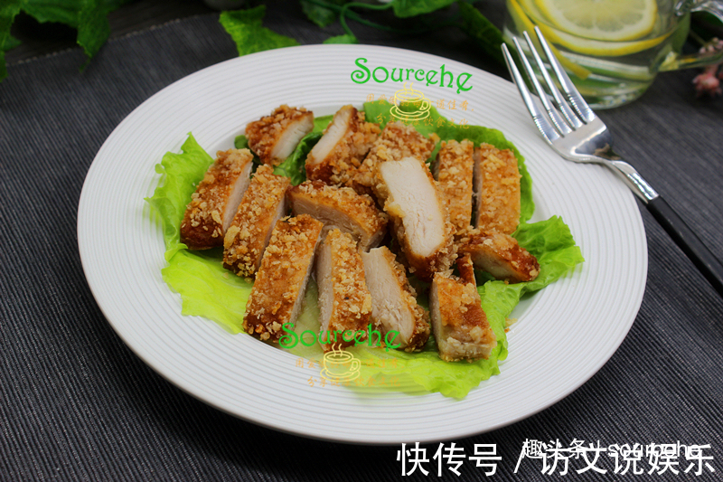 鸡排自己在家做，10元能炸3块，麻辣鲜香，酥脆可口，简单快捷