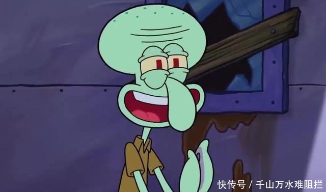 章鱼|《海绵宝宝》的真实样子大公开,蟹老板被打回原形,章鱼哥变了样