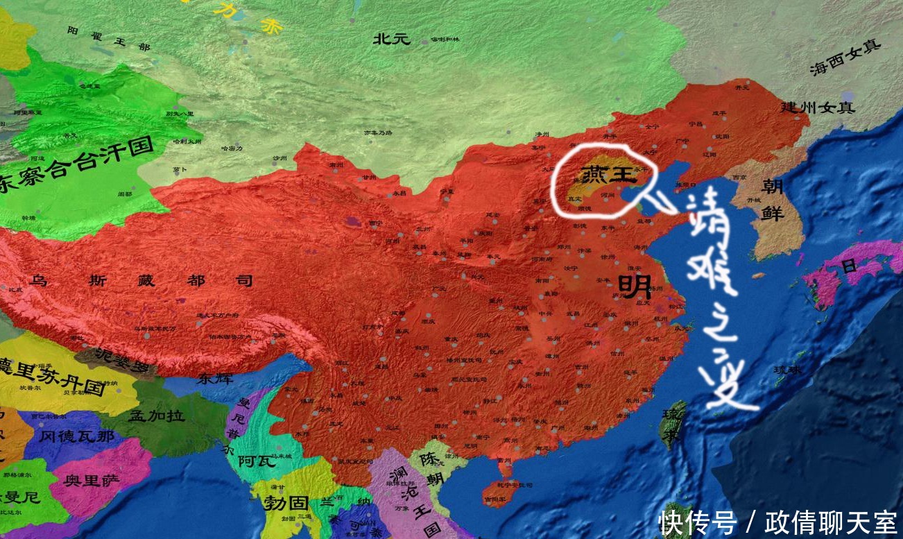 输给|朱允炆为什么会输给800亲兵造反的朱棣？